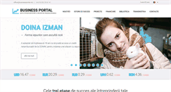 Desktop Screenshot of businessportal.md