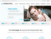Tablet Screenshot of businessportal.md
